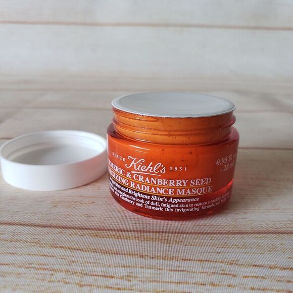 Kiehl's Turmeric & Cranberry Seed Energizing Radiance Masque Mask Brightens - Picture 8 of 15